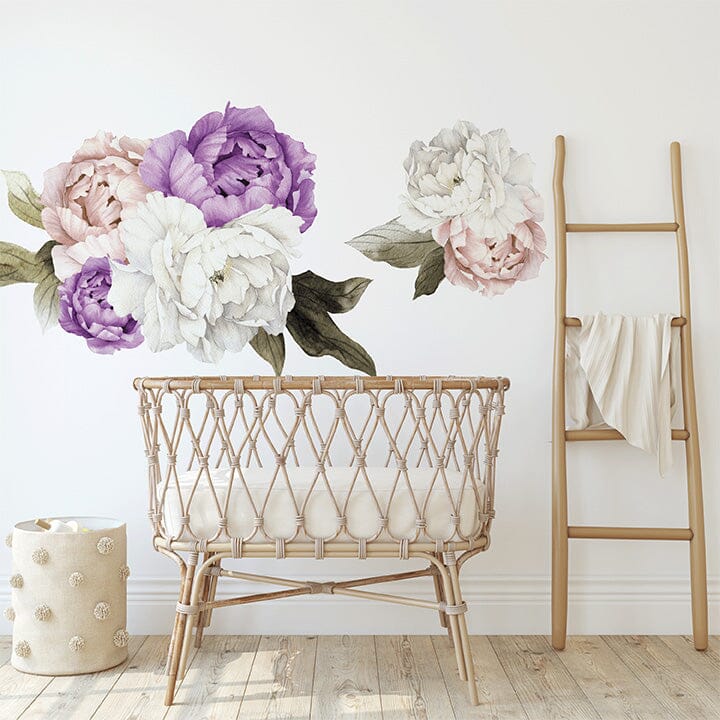 Royal Bliss Peonies Wall Decals