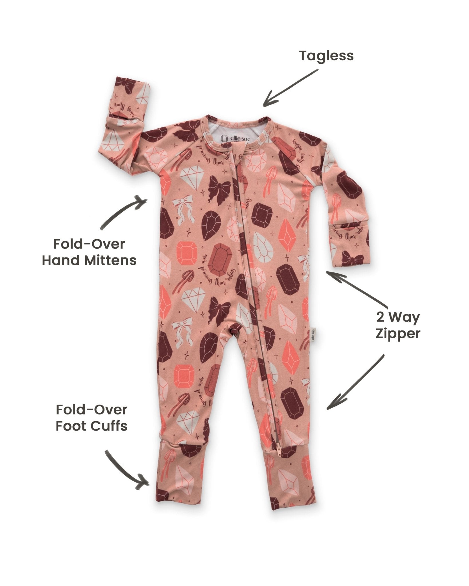 Rubies Zipper Romper