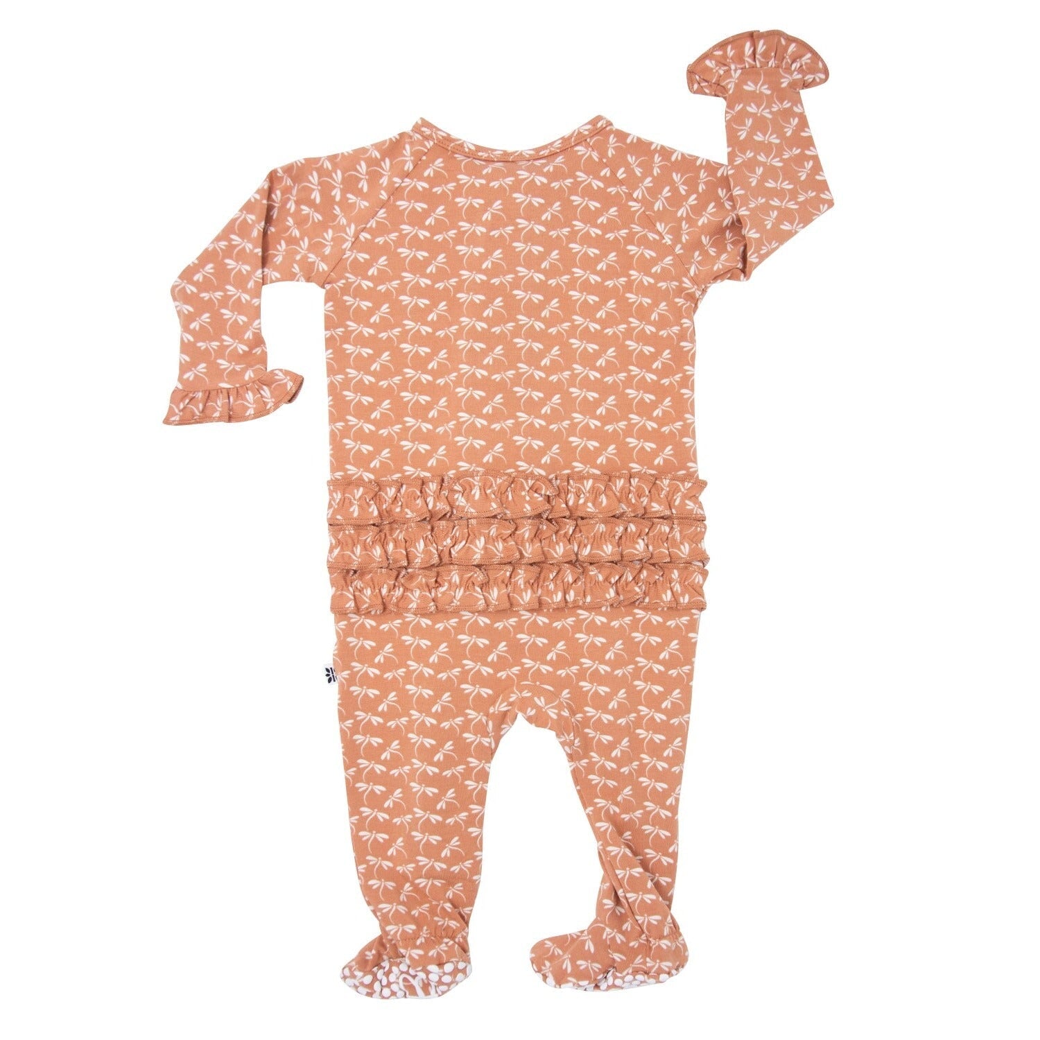 Ruffle Footie - Dragonfly