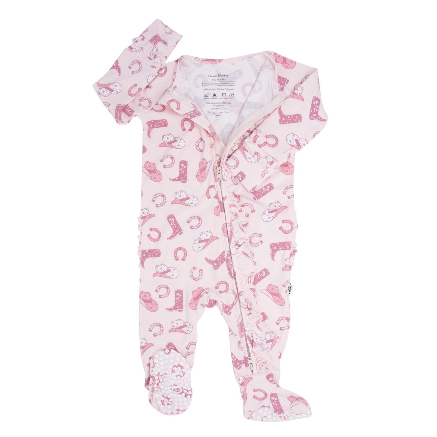 Ruffle Footie - Gwen