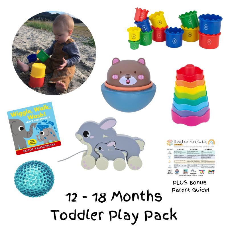 12-18 Months Toddler Play Pack - 1st Birthday Gift Set