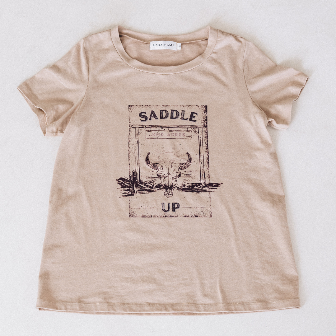 Saddle Up T-shirt- Women's