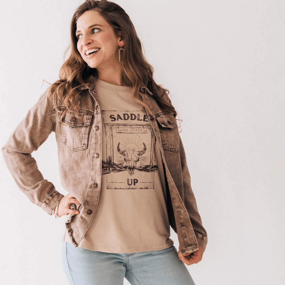 Saddle Up T-shirt- Women's