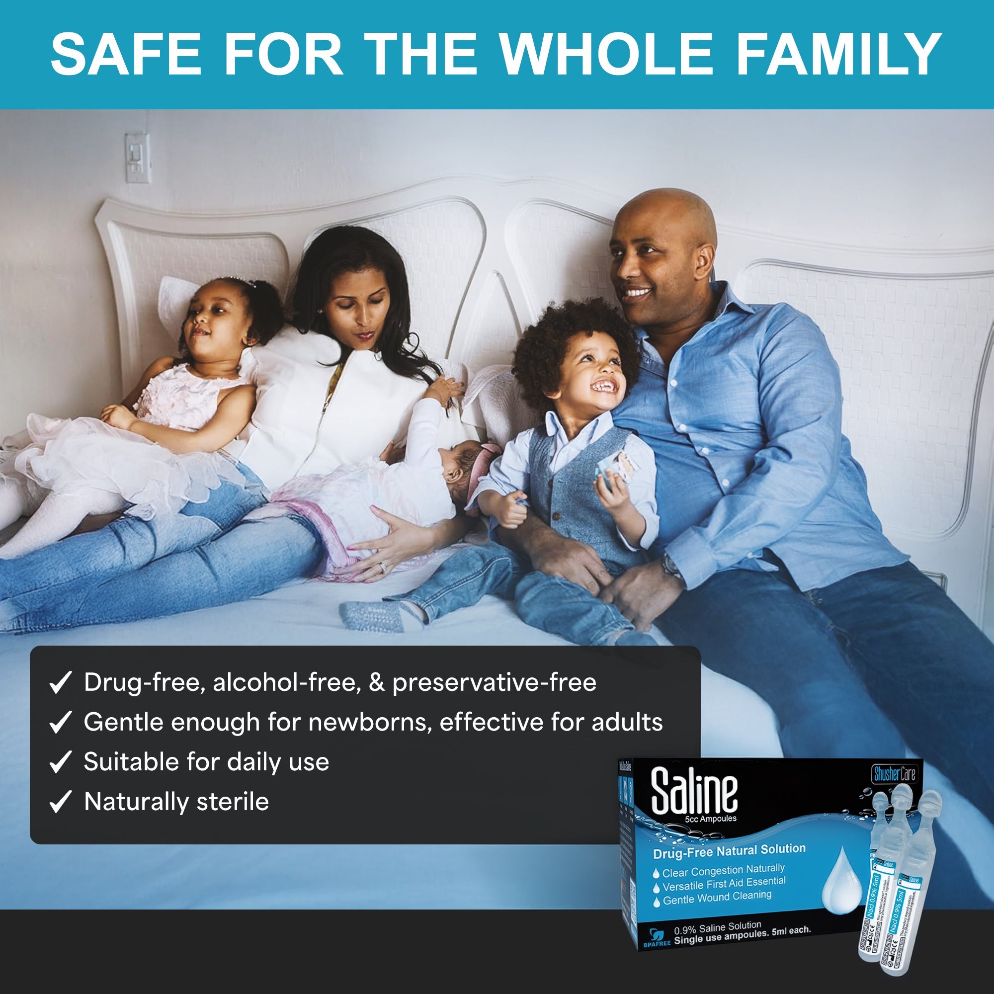 Care Saline Ampoules