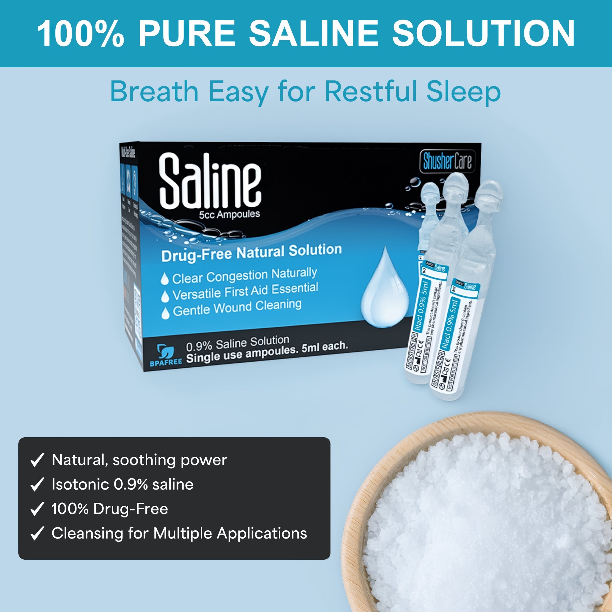 Care Saline Ampoules