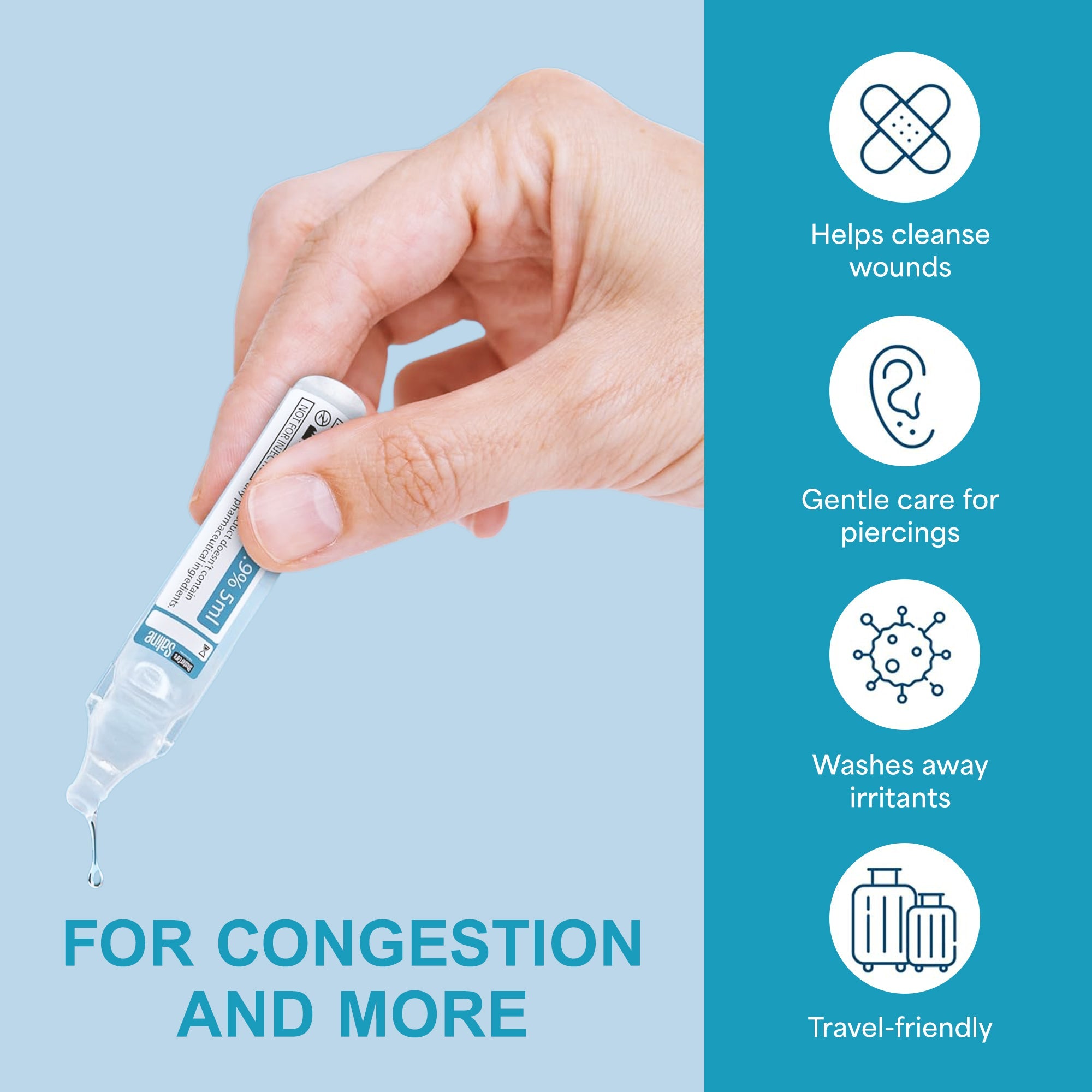 Care Saline Ampoules