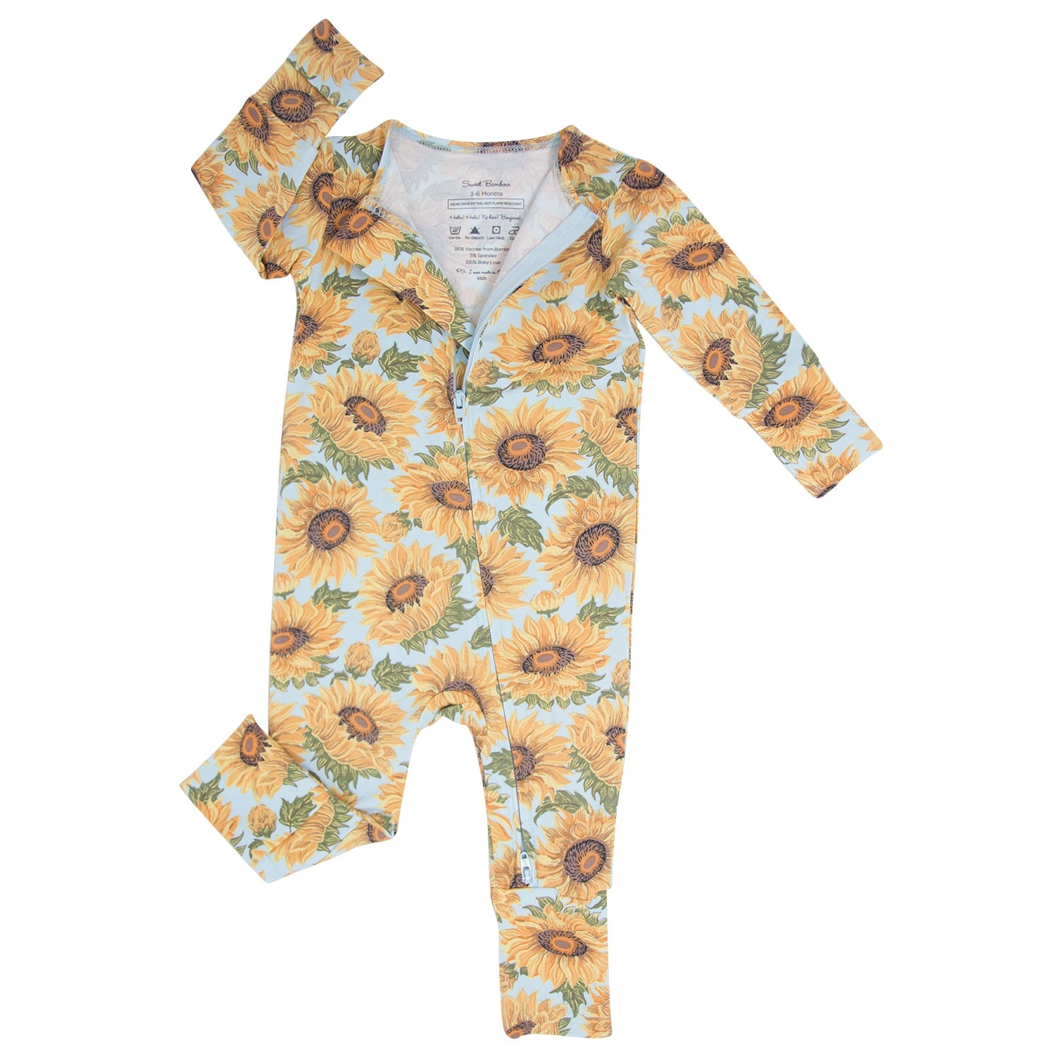 Sammy's Sunflower Convertible Romper