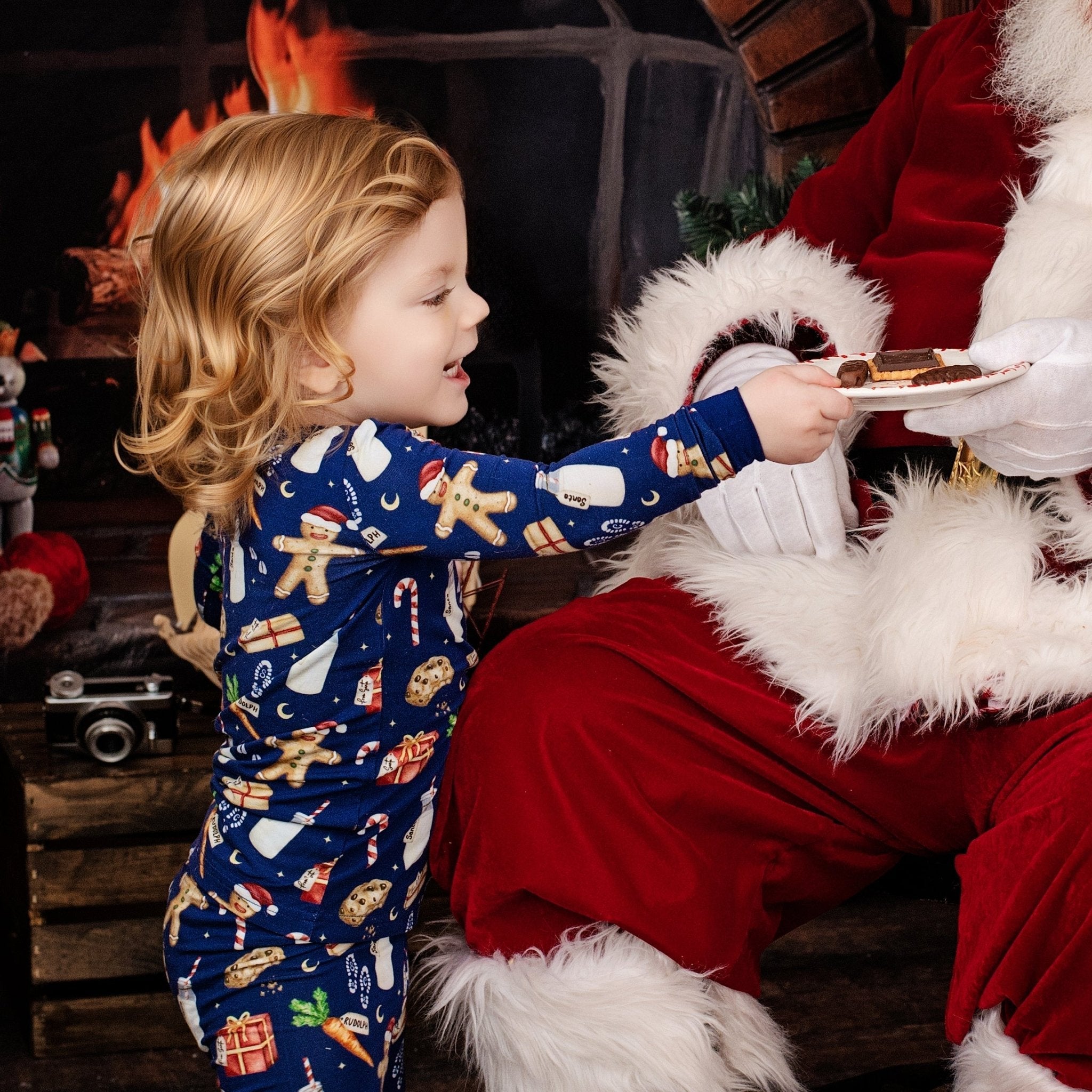 Santa’s Treats Long Sleeve Pj's