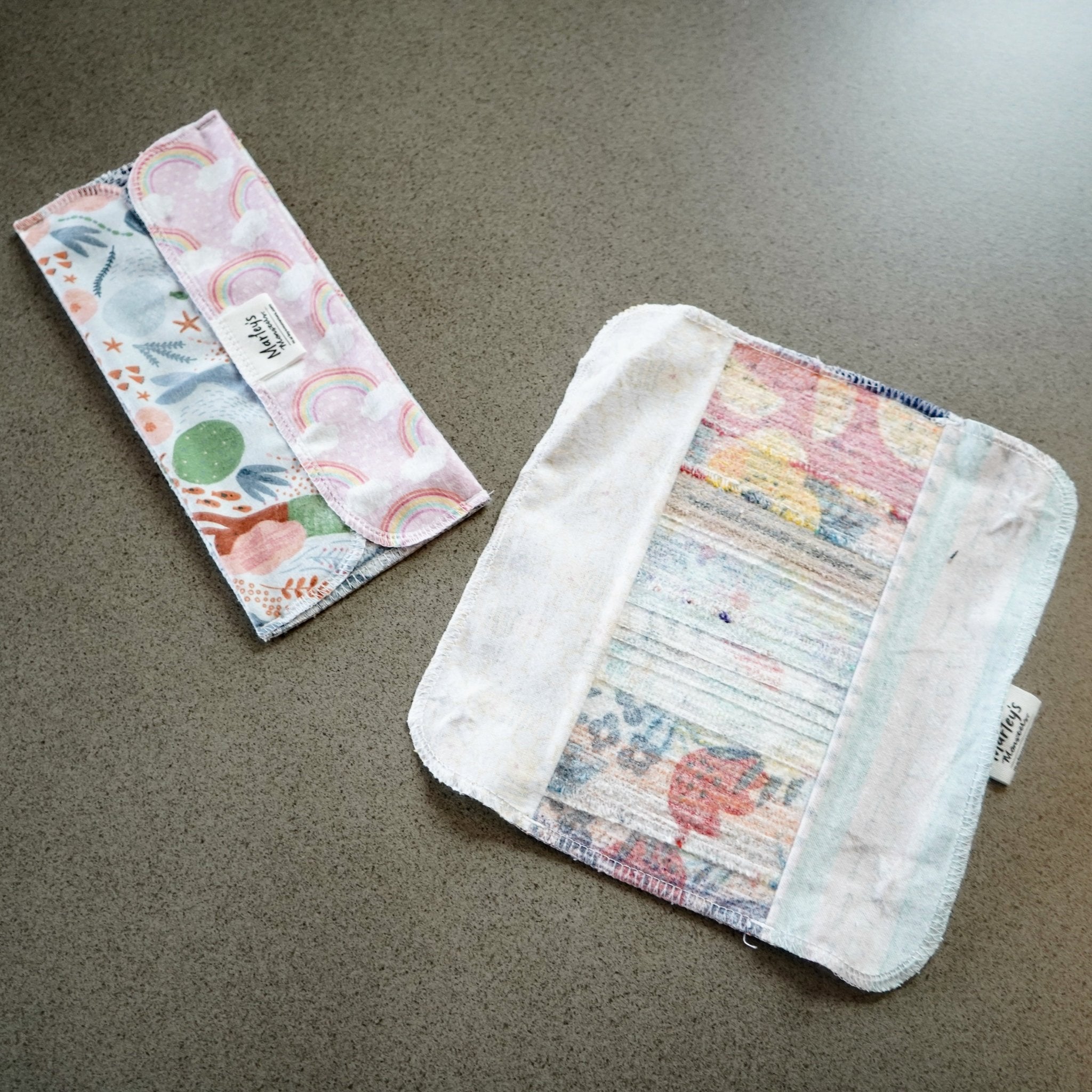 Scrap Felt Mop Pads: Set Of 2