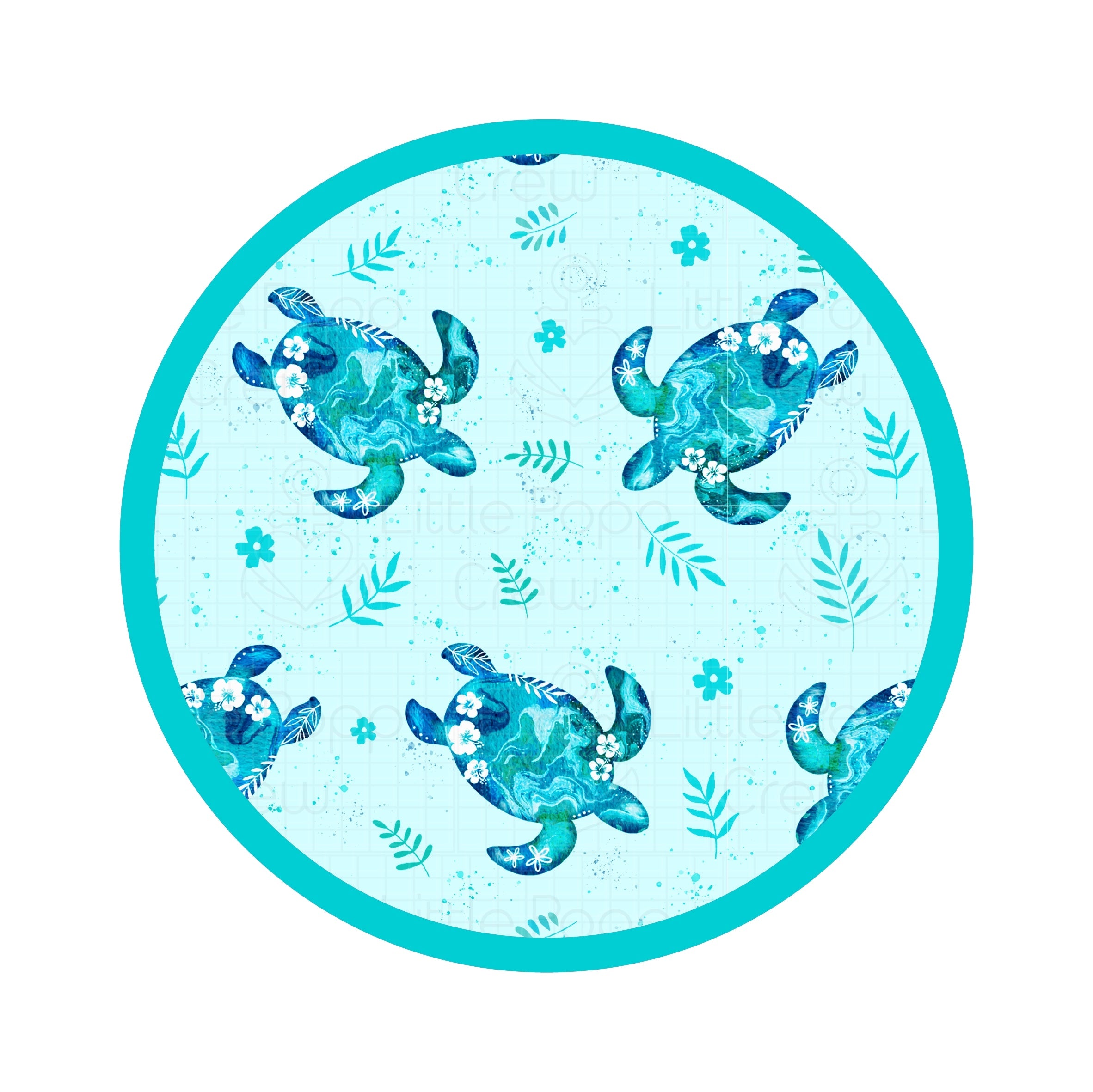 Sea Turtles | Two-piece Bamboo Short Sleeve Toddler & Kids Set