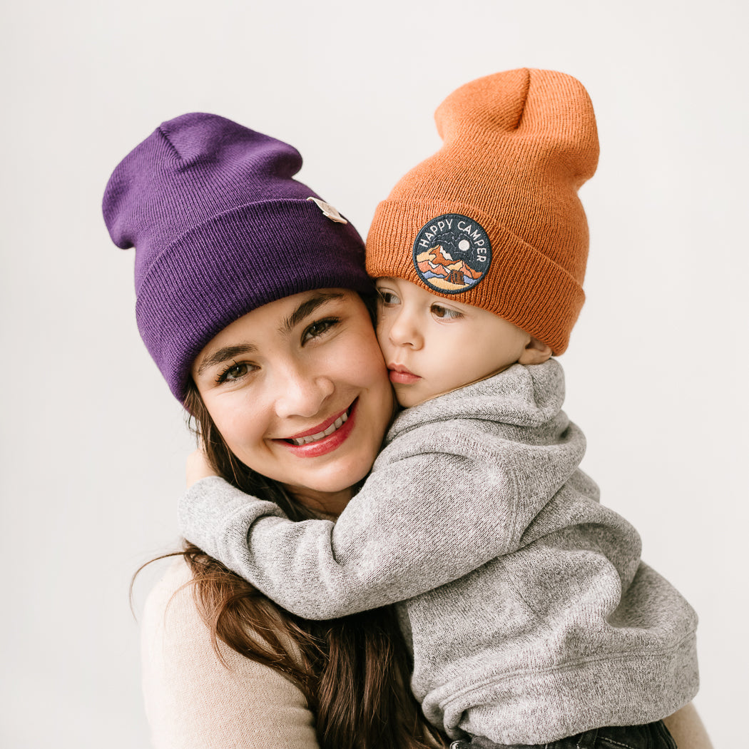 Plum Youth/adult Beanie