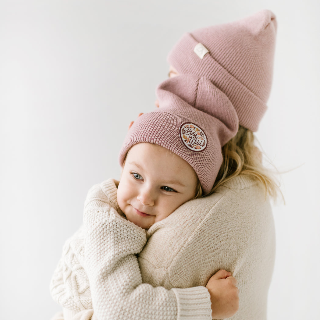 Stay Wild - Rose Kids Beanie