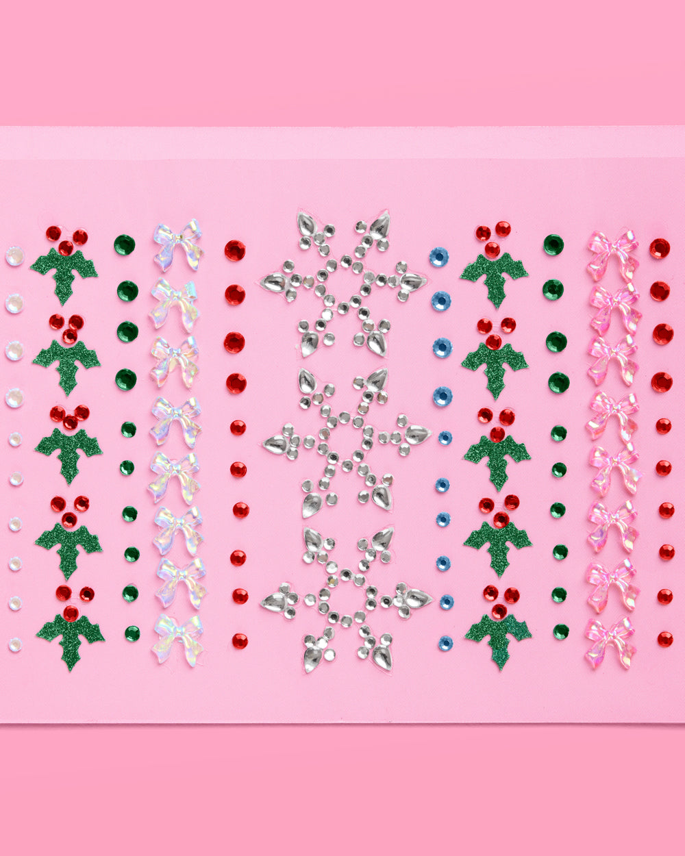 Merry & Bright Gem Set - 89 Adhesive Face Gems