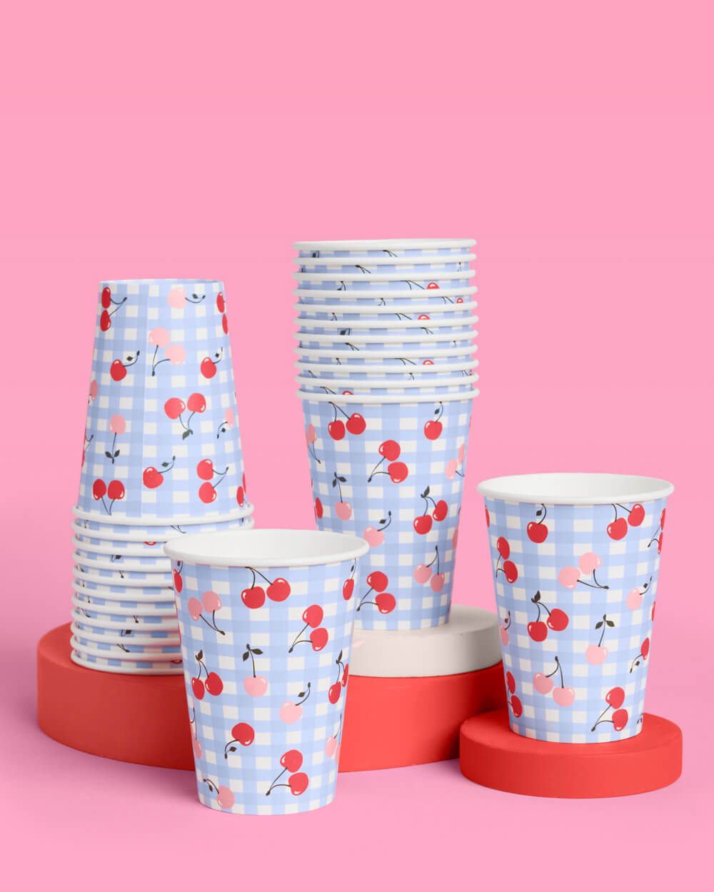 Cherry Cups - 24 Paper Cups