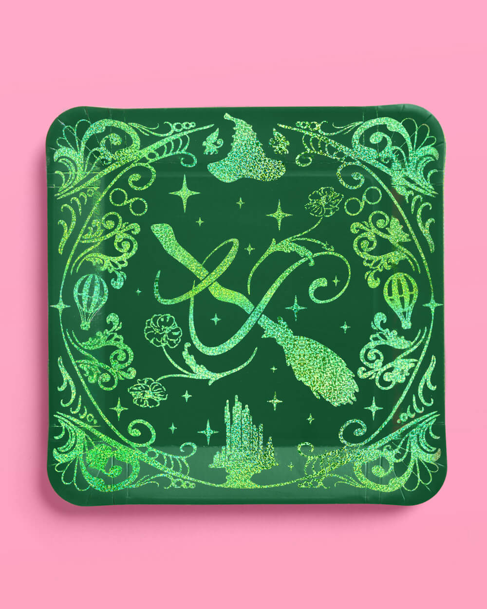 Emerald City Plates - 24 Paper Plates
