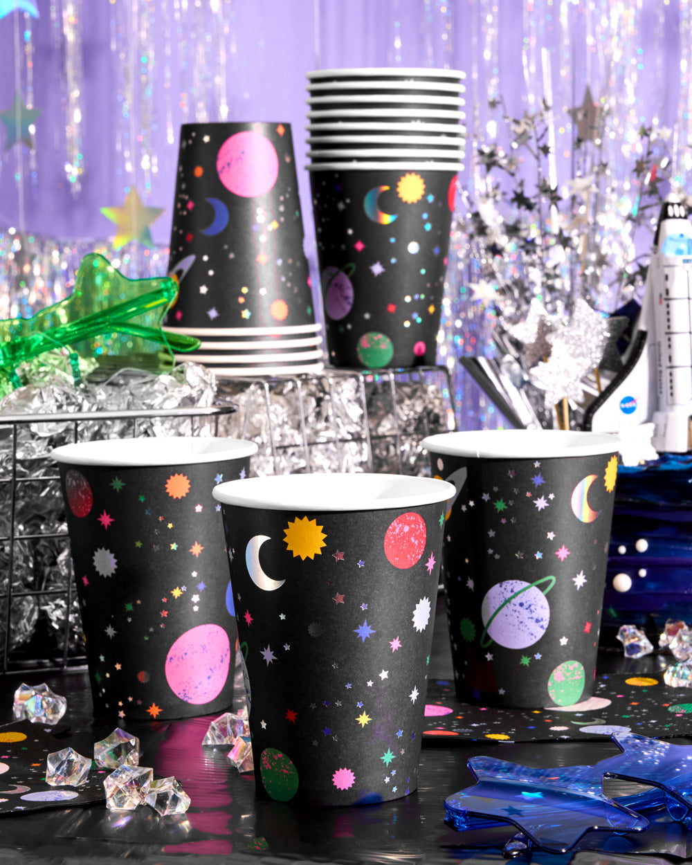 Out Of This World Cups - 16 Paper Cups