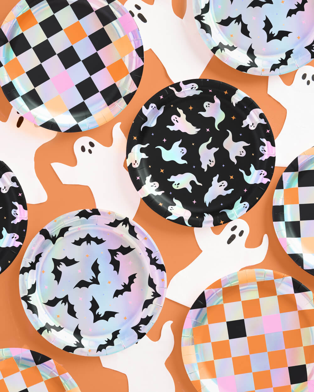 Halloween Plates - 24 Paper Plates