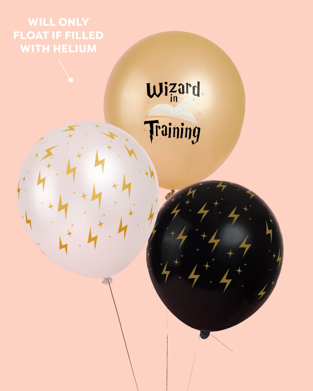Wizard In Training Balloon Pack - 24 Latex Balloons