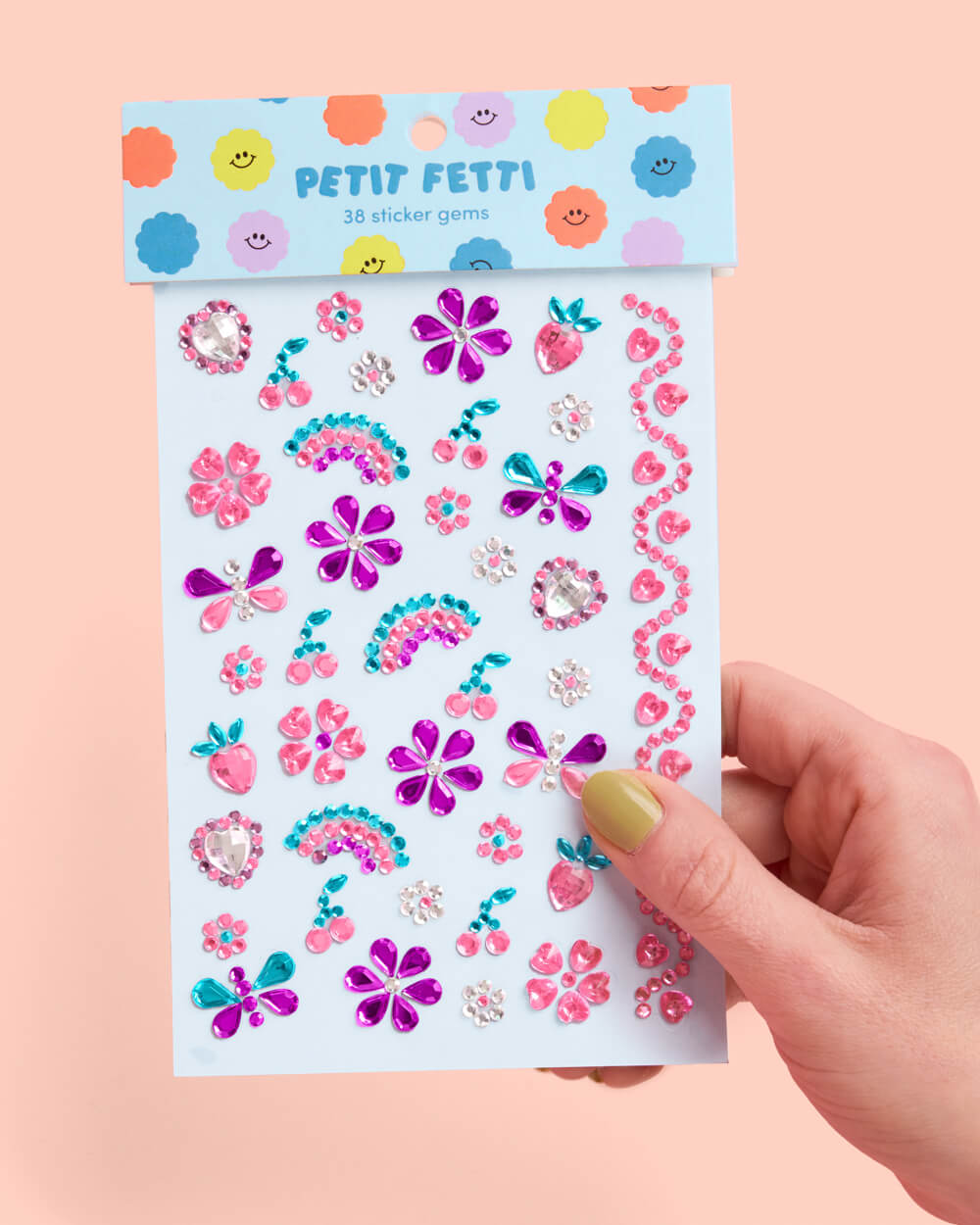 Dreamy Face Gem Set - 38 Adhesive Face Gems
