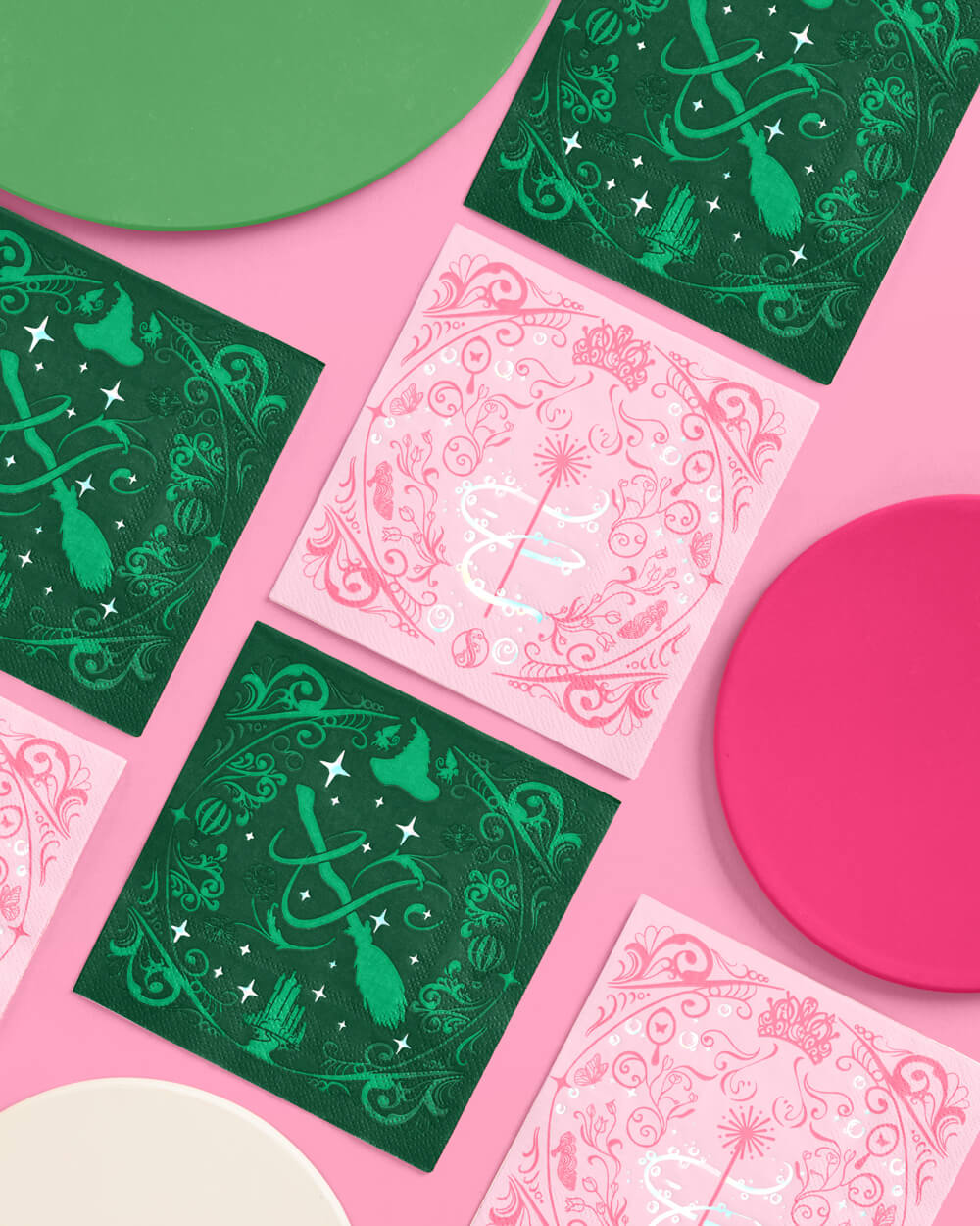 Emerald City Napkins - 24 Paper Napkins
