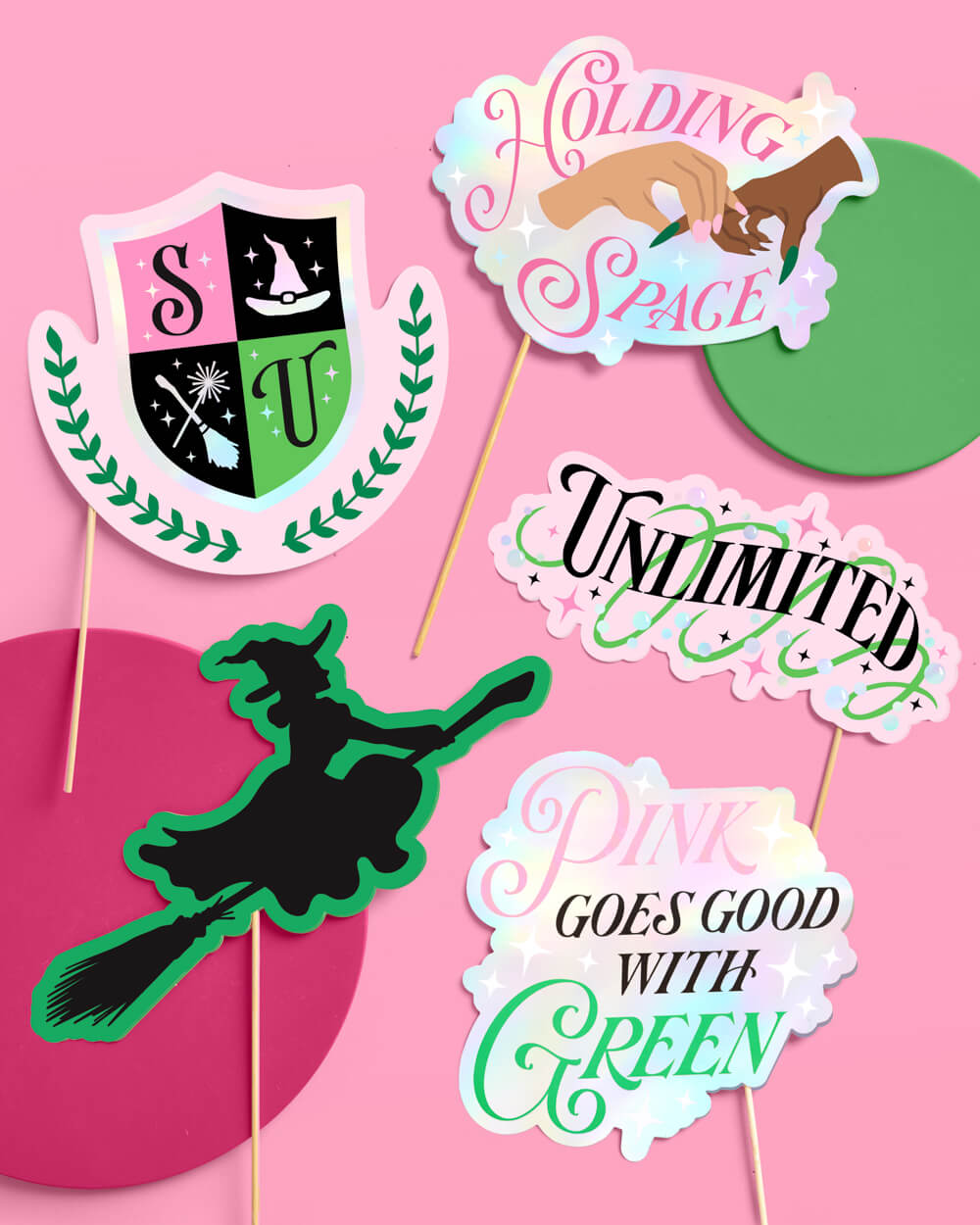 Holding Space Props - 24 Pc. Photo Booth Set