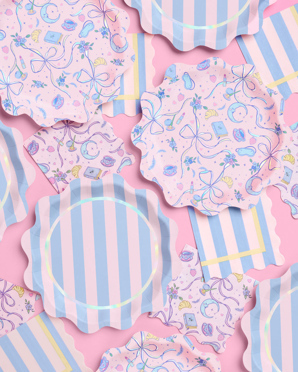 Sweet Dreams Plates - 24 Paper Plates