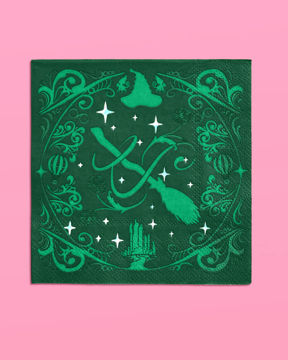 Emerald City Napkins - 24 Paper Napkins