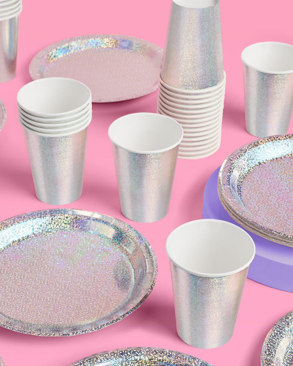 Shimmer Cups - 50 Paper Cups