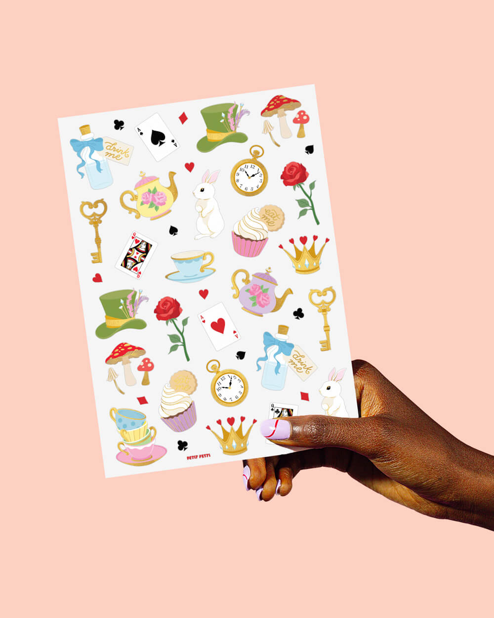 Whimsical Tea Time Tats - 52 Temporary Tattoos