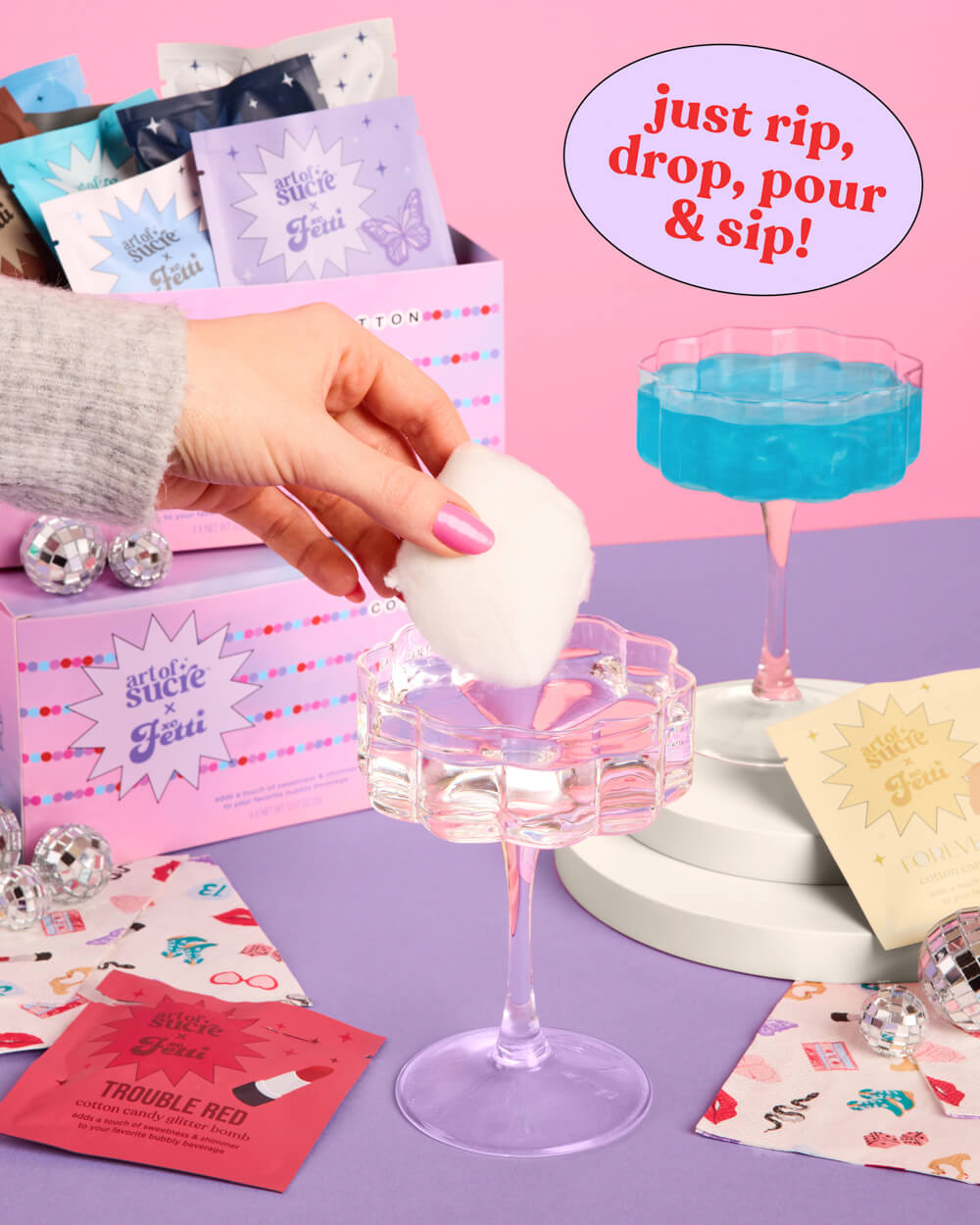 Glitter Bomb Era - 11 Cotton Candy Glitter Bombs