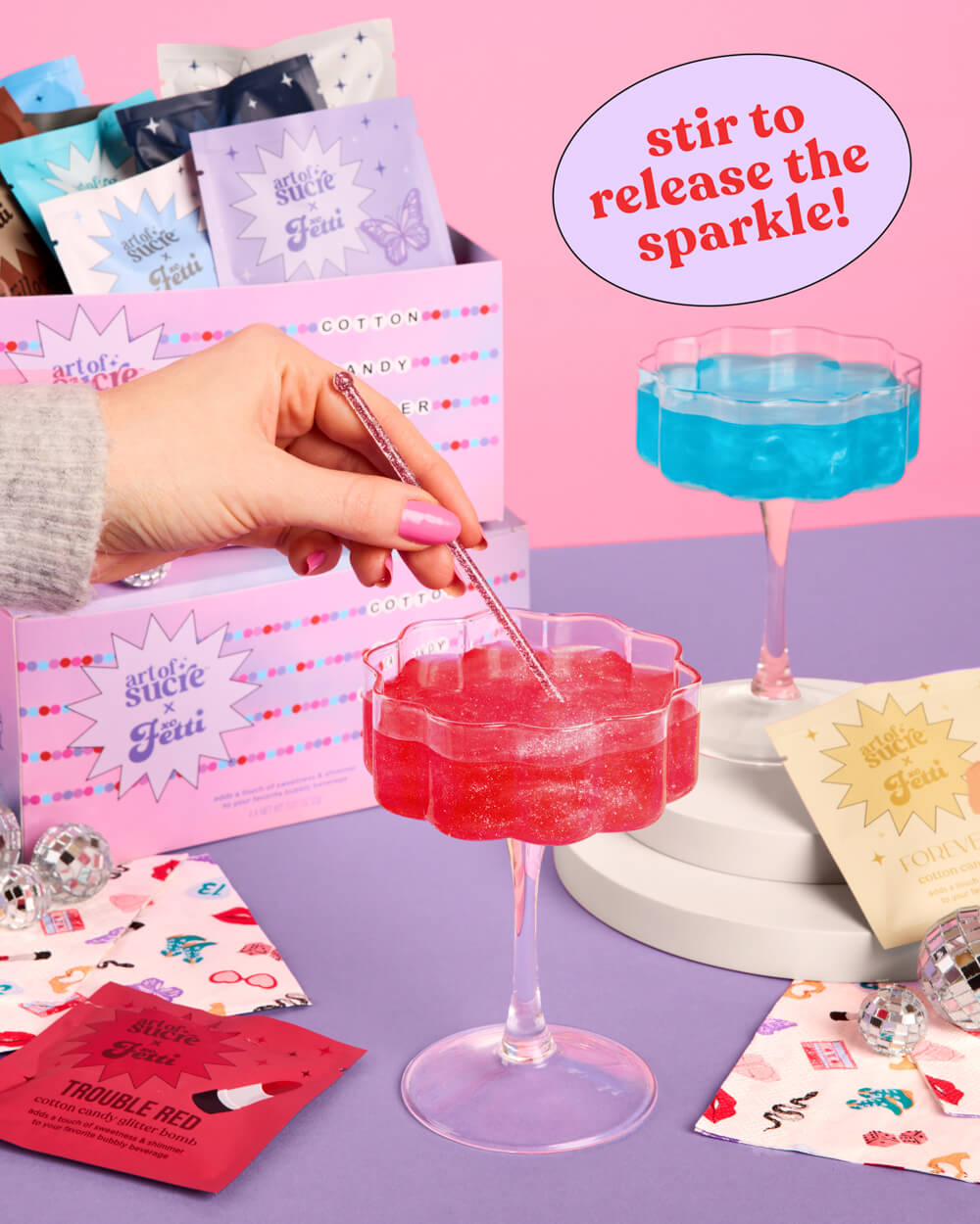 Glitter Bomb Era - 11 Cotton Candy Glitter Bombs