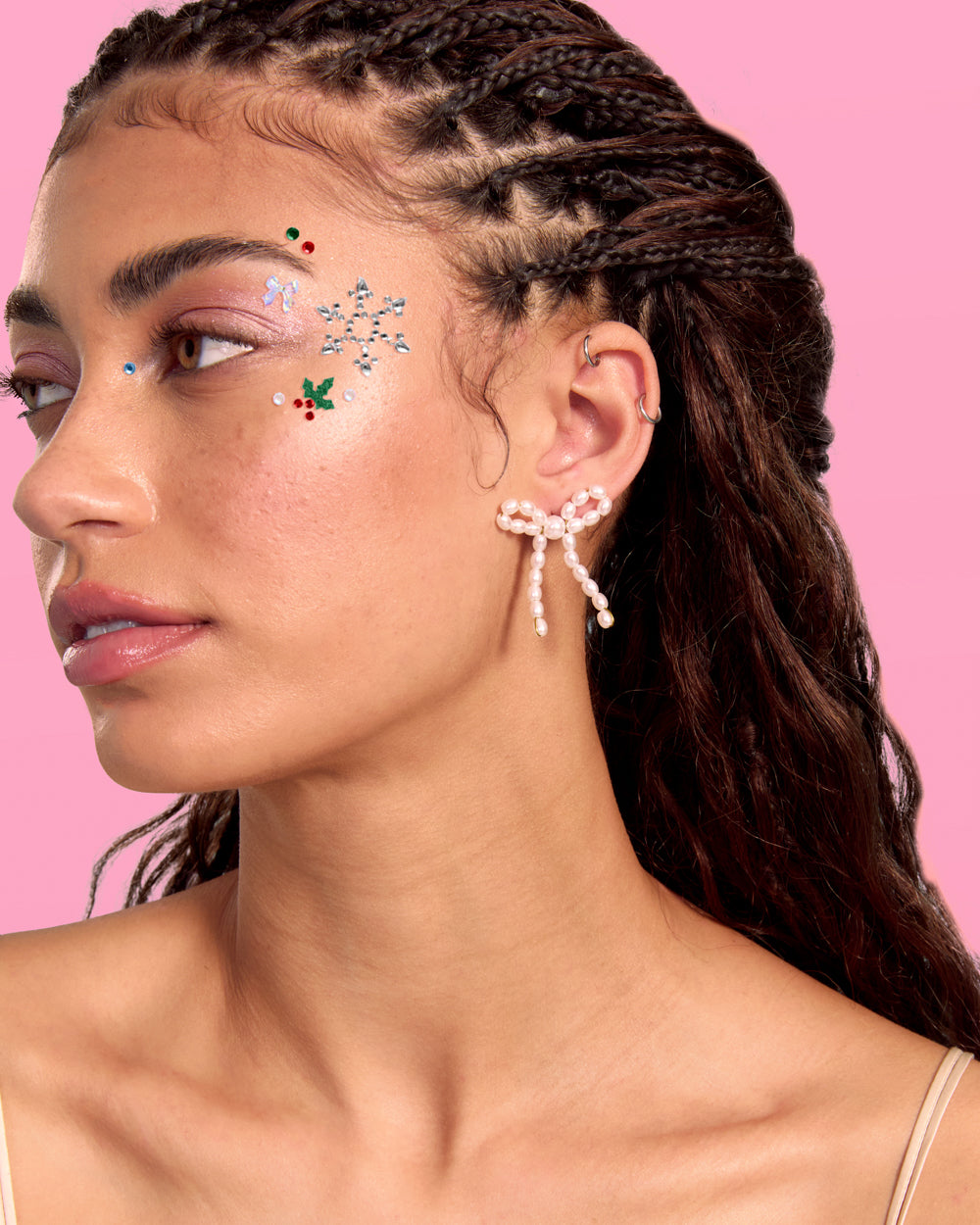 Merry & Bright Gem Set - 89 Adhesive Face Gems