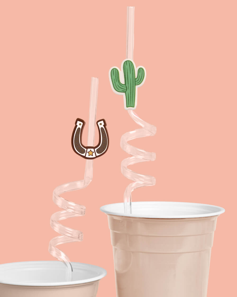 Saddle Up Straws - 16 Reusable Straws