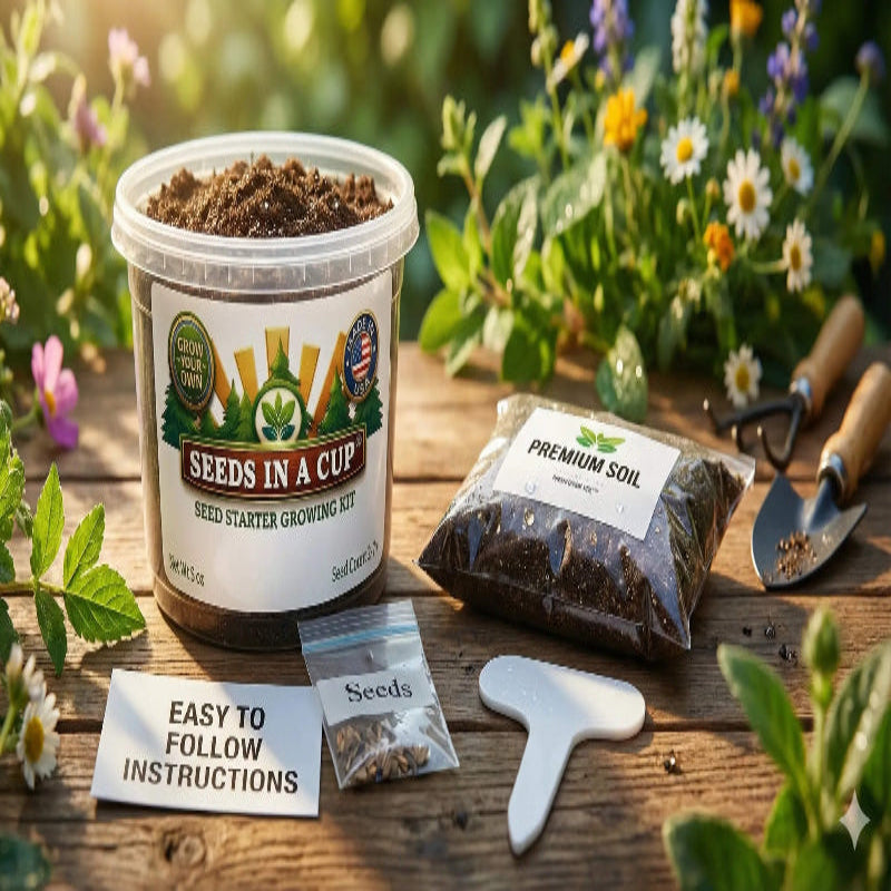Blackberry | Shrub Seed Starter Grow Kit |
