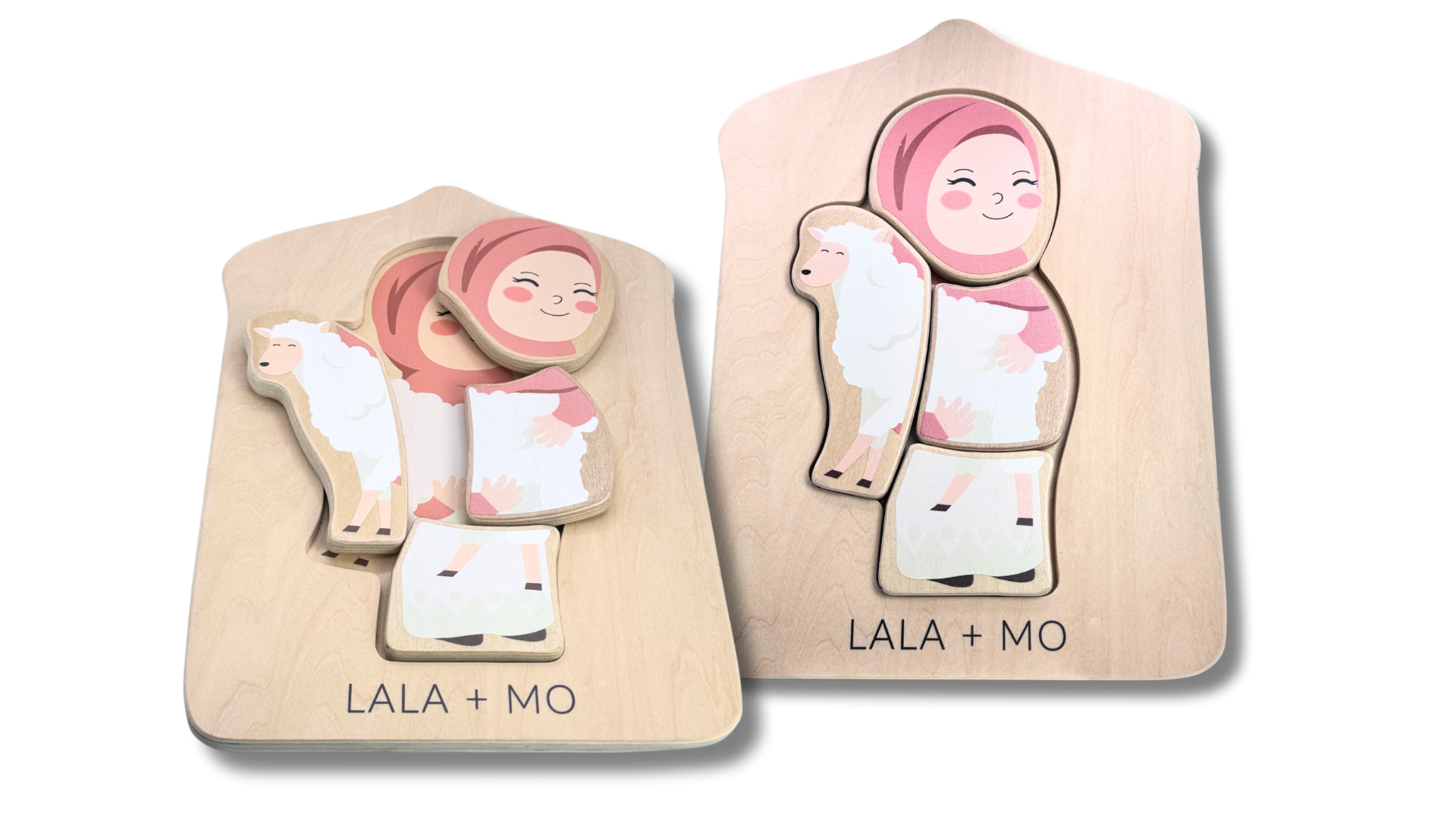 Chunky Islamic Block Puzzles (set Of Four)