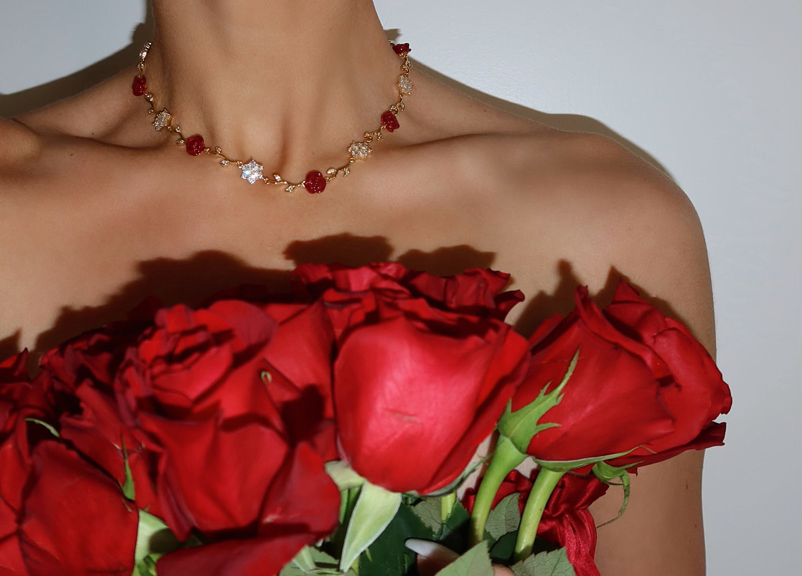 Elizabeth Rose Necklace