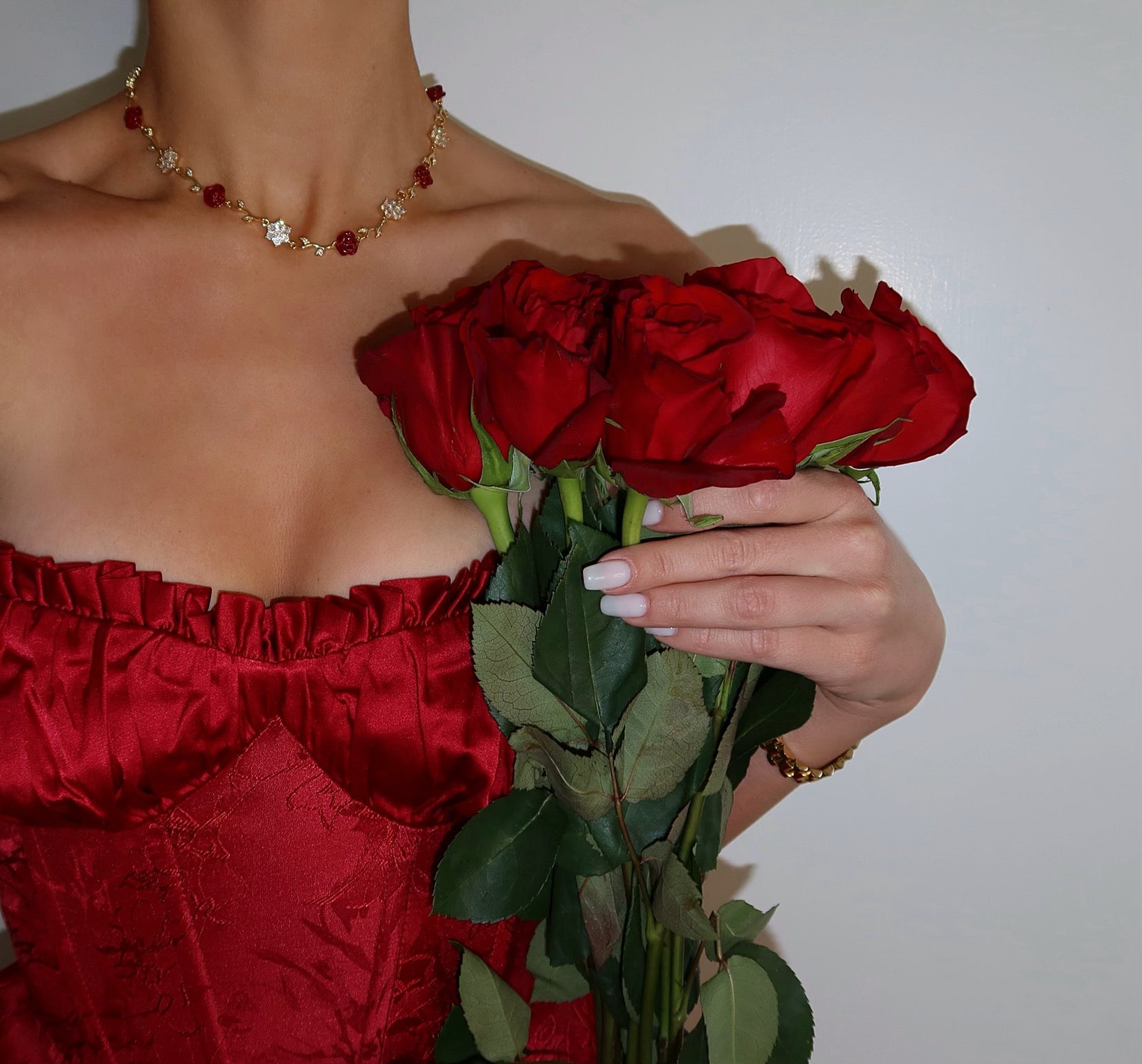 Elizabeth Rose Necklace