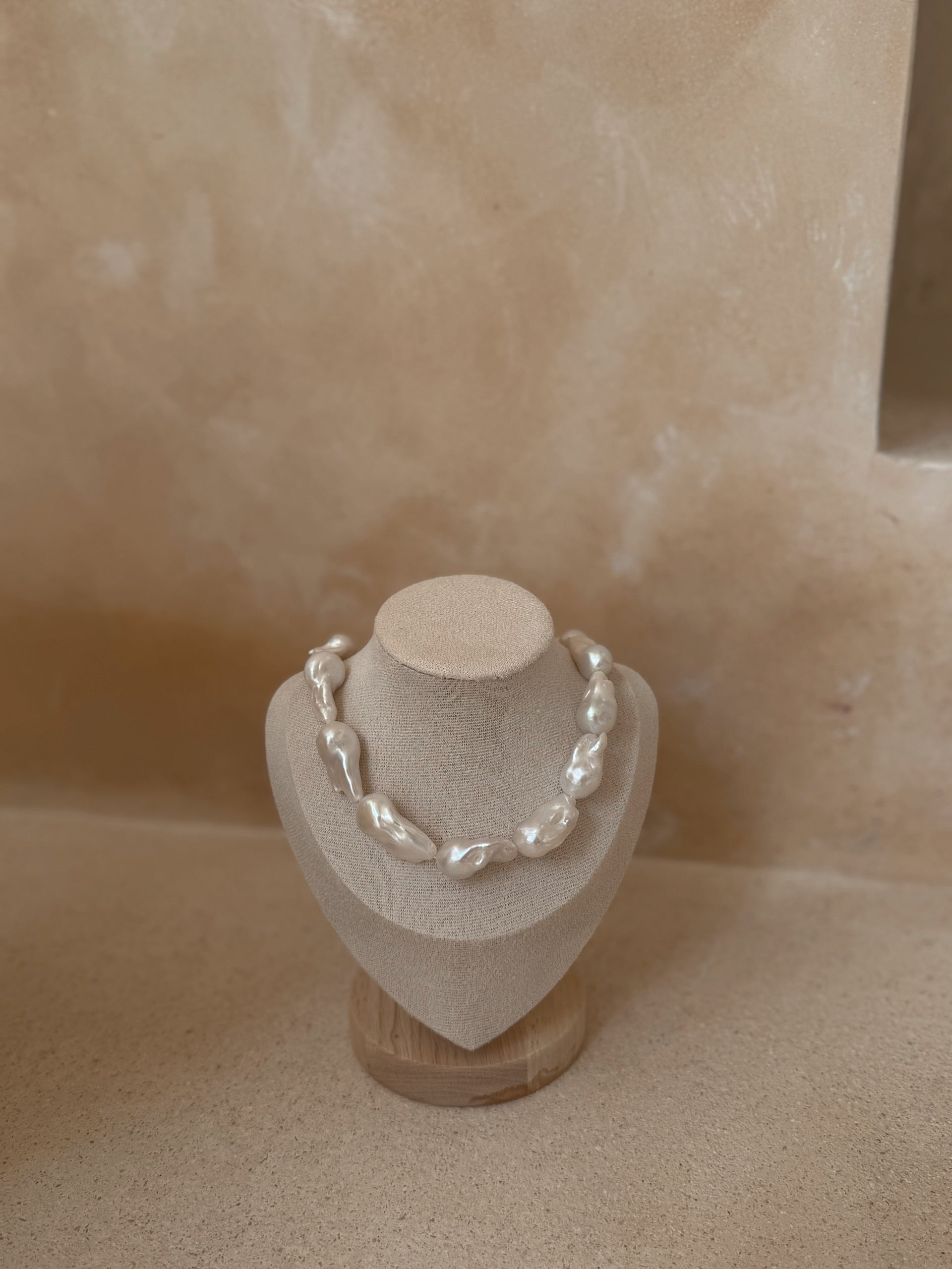 Solene Baroque Pearl Necklace