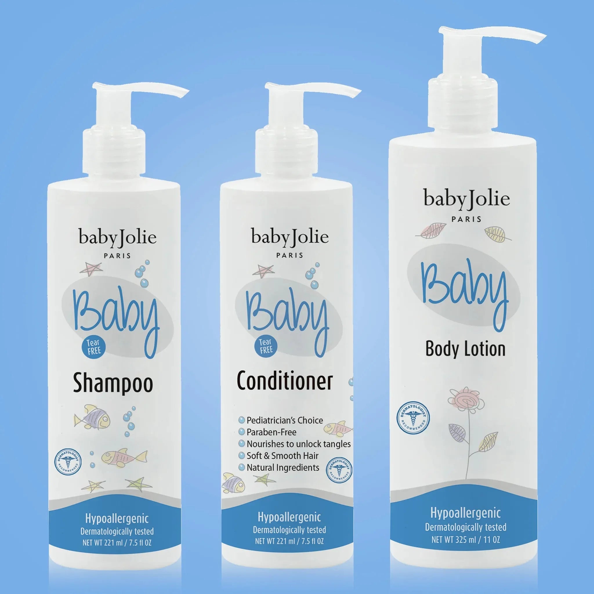 Shampoo, Conditioner & Lotion | Baby Bundle