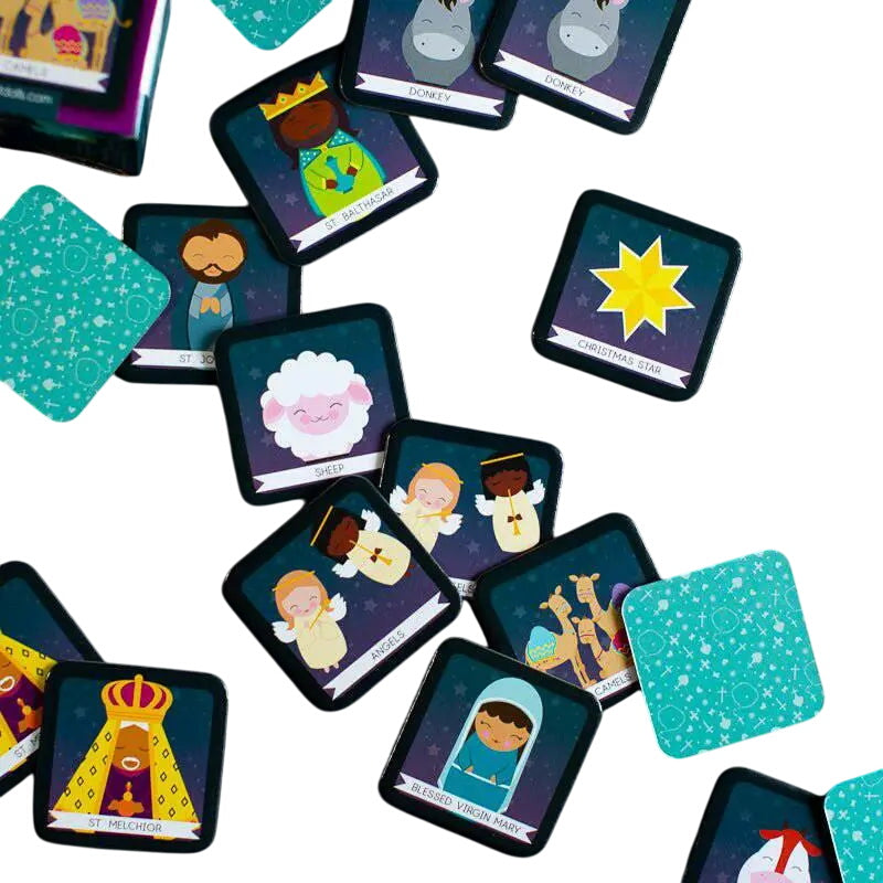 Christmas Nativity Memory Match Game