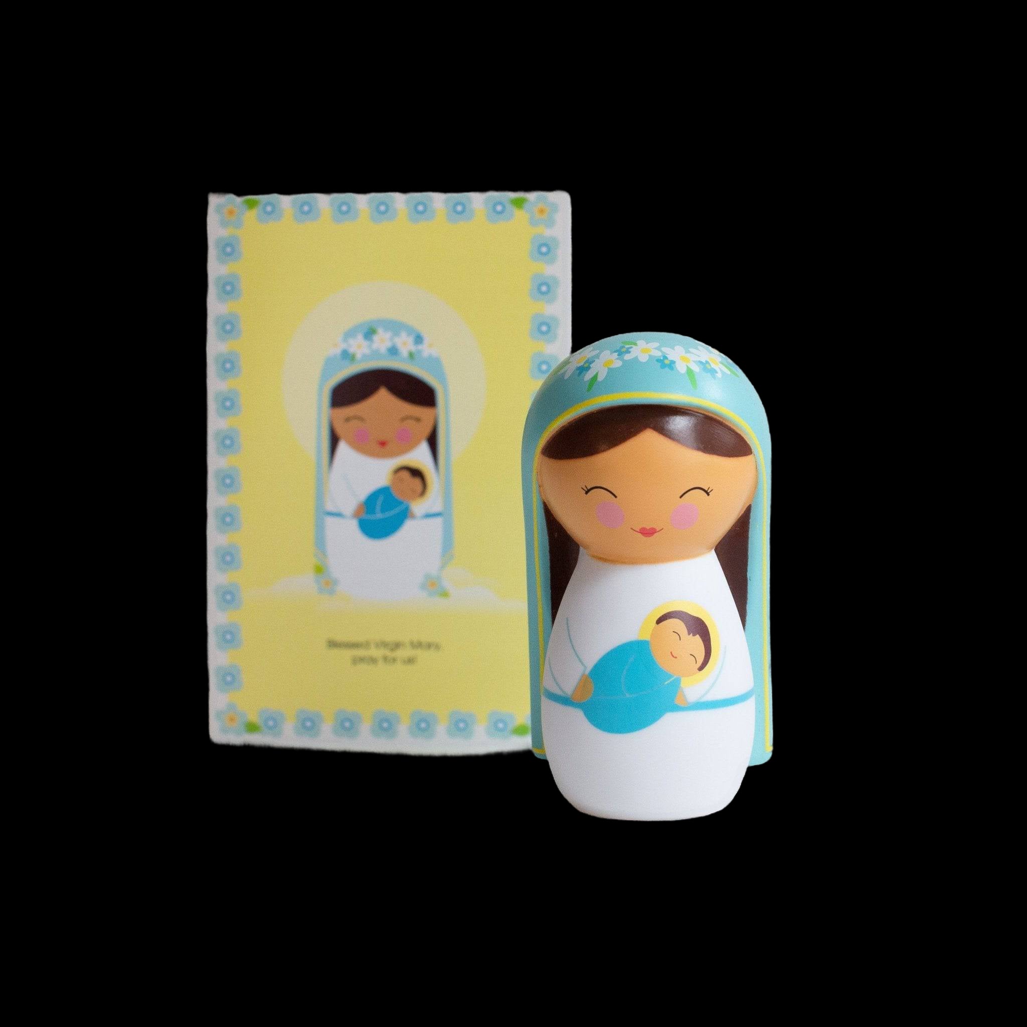 Mother Mary Shining Light Doll