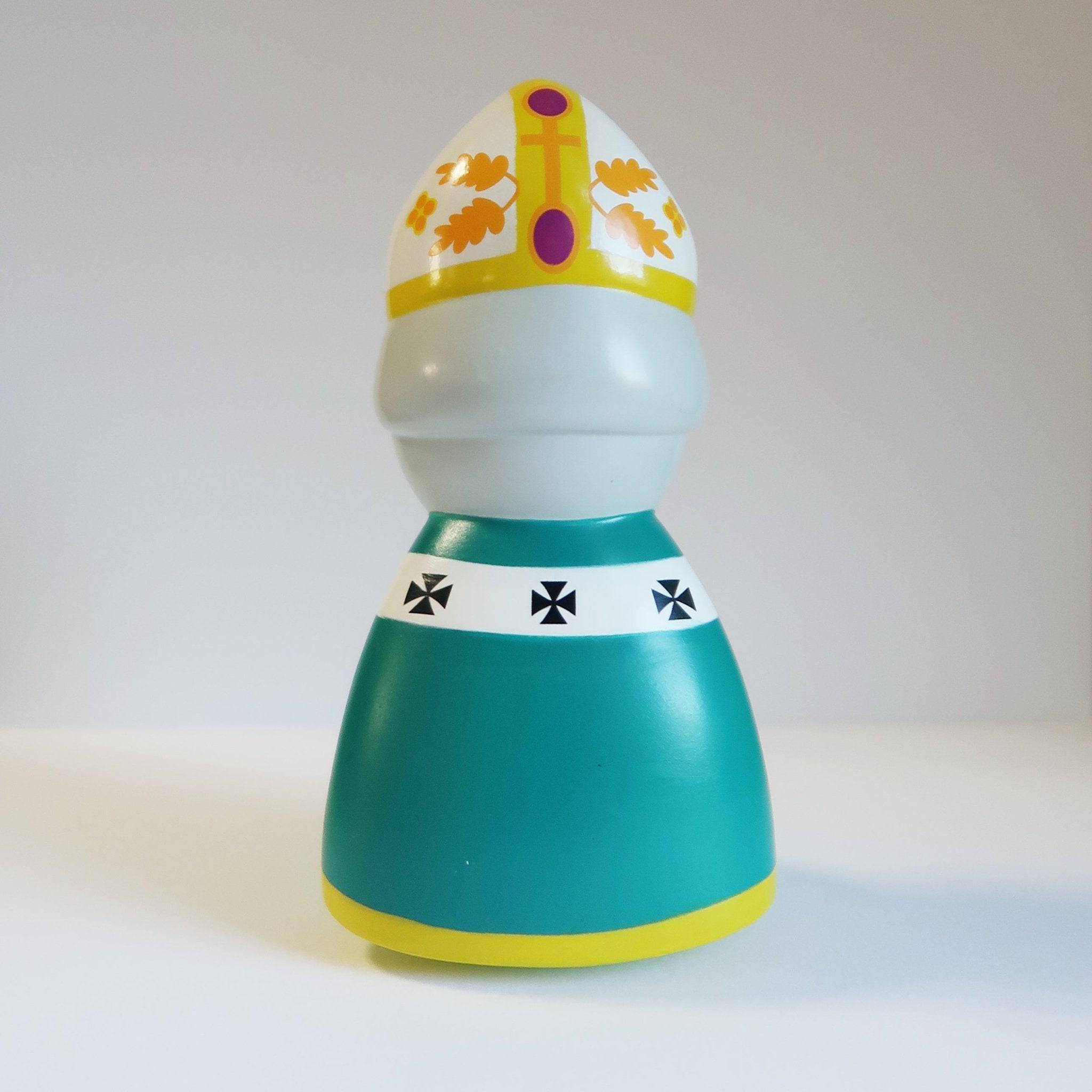 Saint Augustine Of Hippo Shining Light Doll