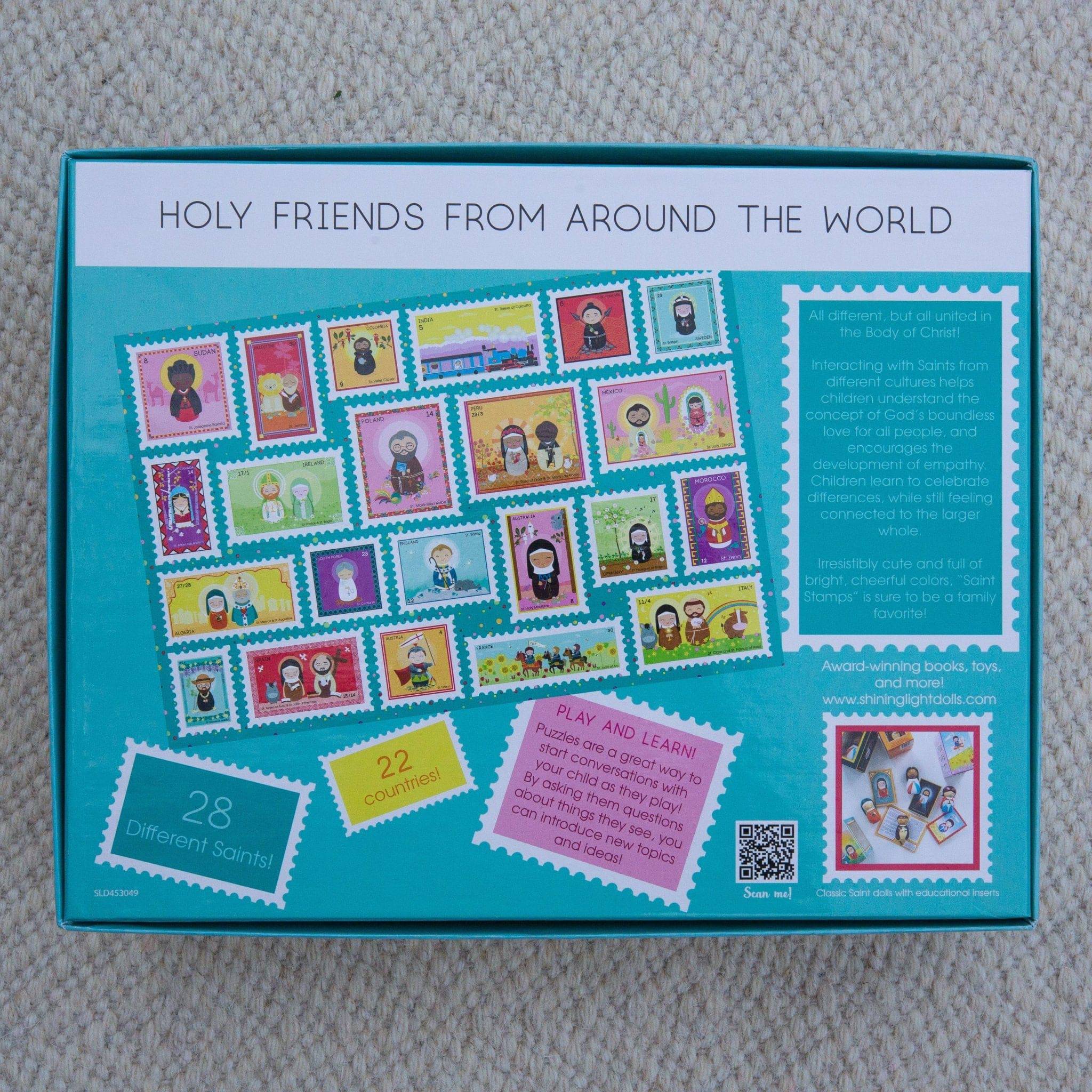 Saint Stamps Giant Floor Puzzle 24" X 36"