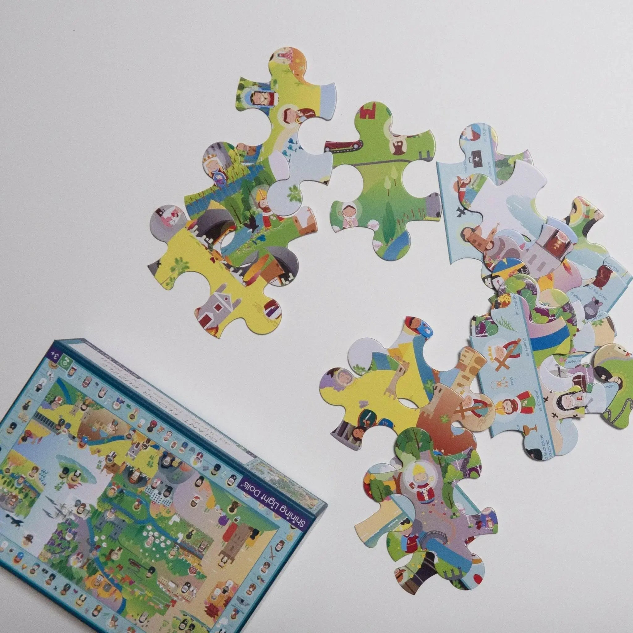 Saints & Symbols Search & Find Giant Floor Puzzle 24" X 36"
