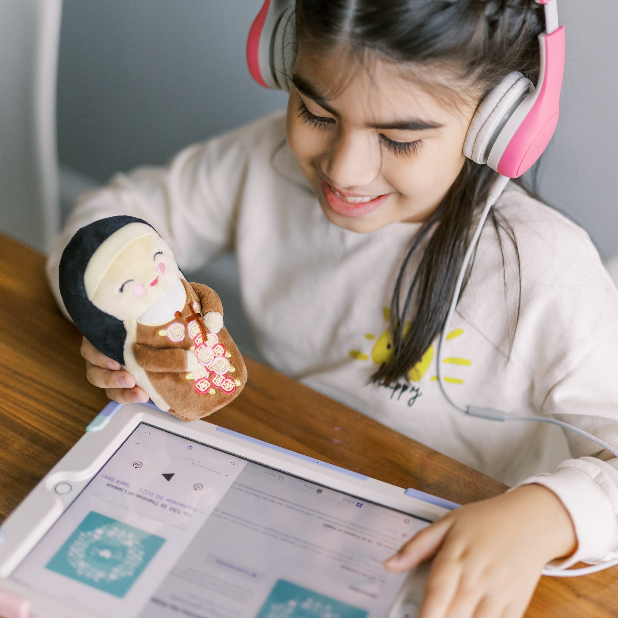 Mini St. Therese Of Lisieux Plush Doll