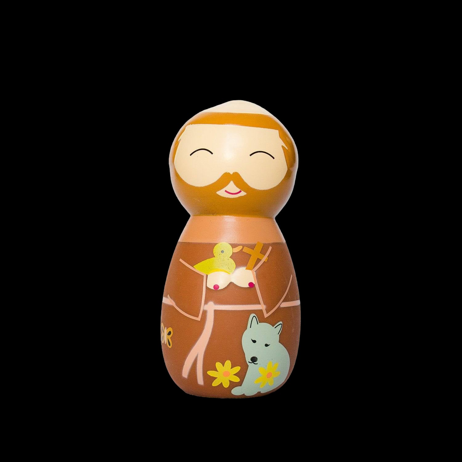 Saint Francis Of Assisi Shining Light Doll
