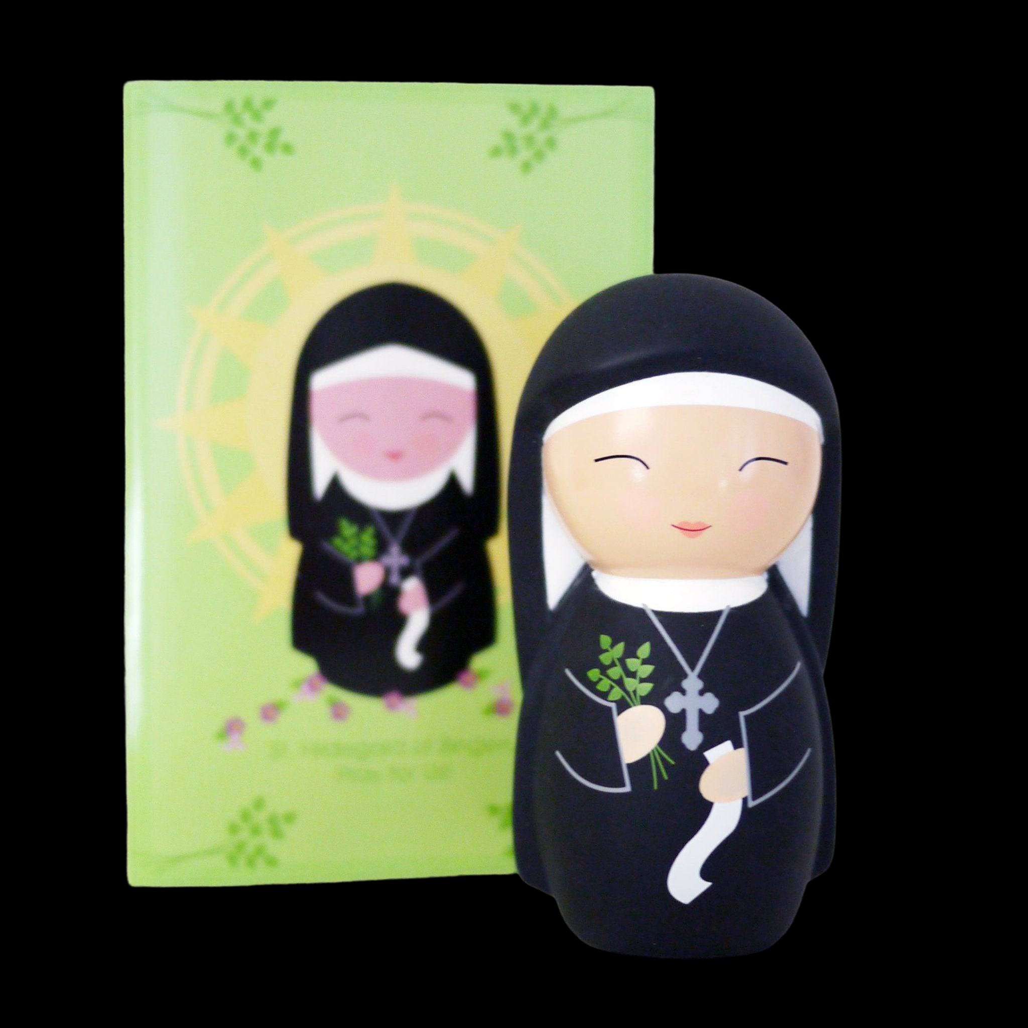 Saint Hildegard Of Bingen Shining Light Doll