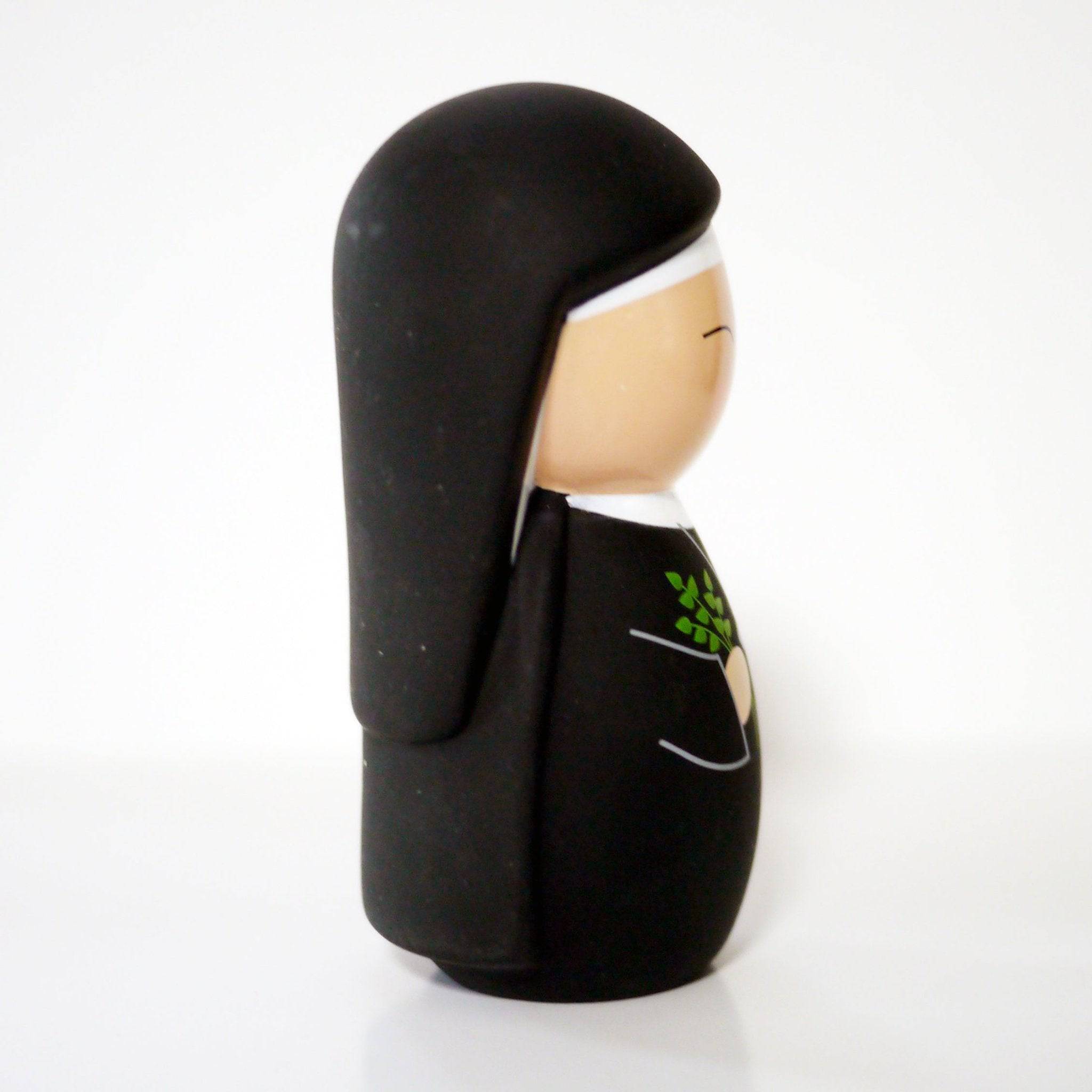 Saint Hildegard Of Bingen Shining Light Doll