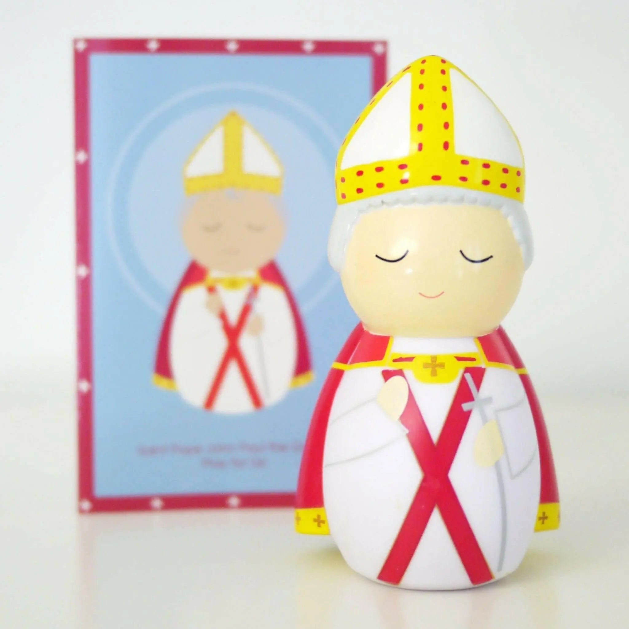 Saint Pope John Paul Ii "the Great" Shining Light Doll