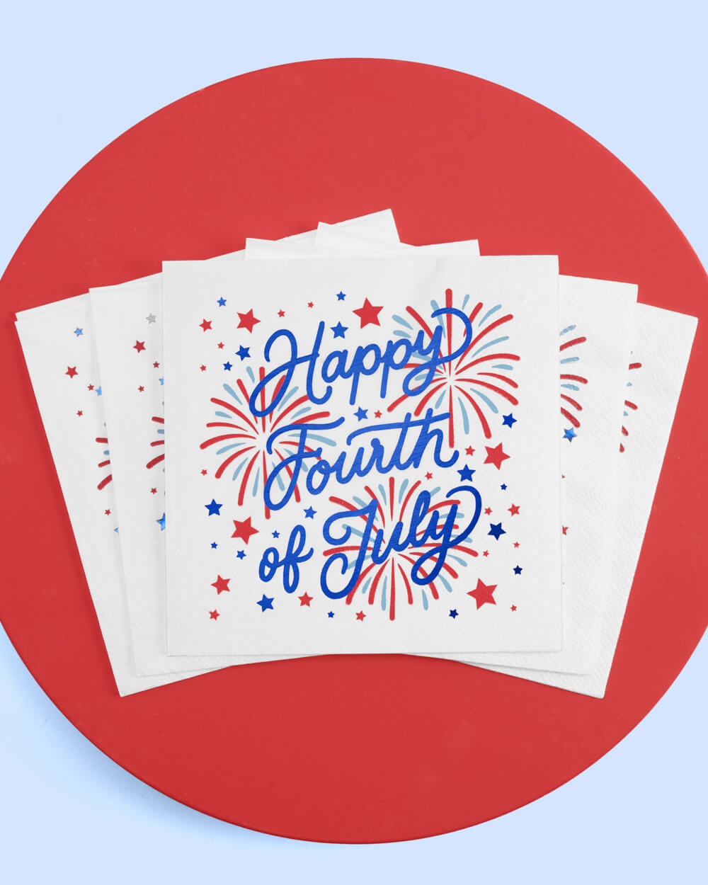 Party In The Usa - 25 Foil Napkins